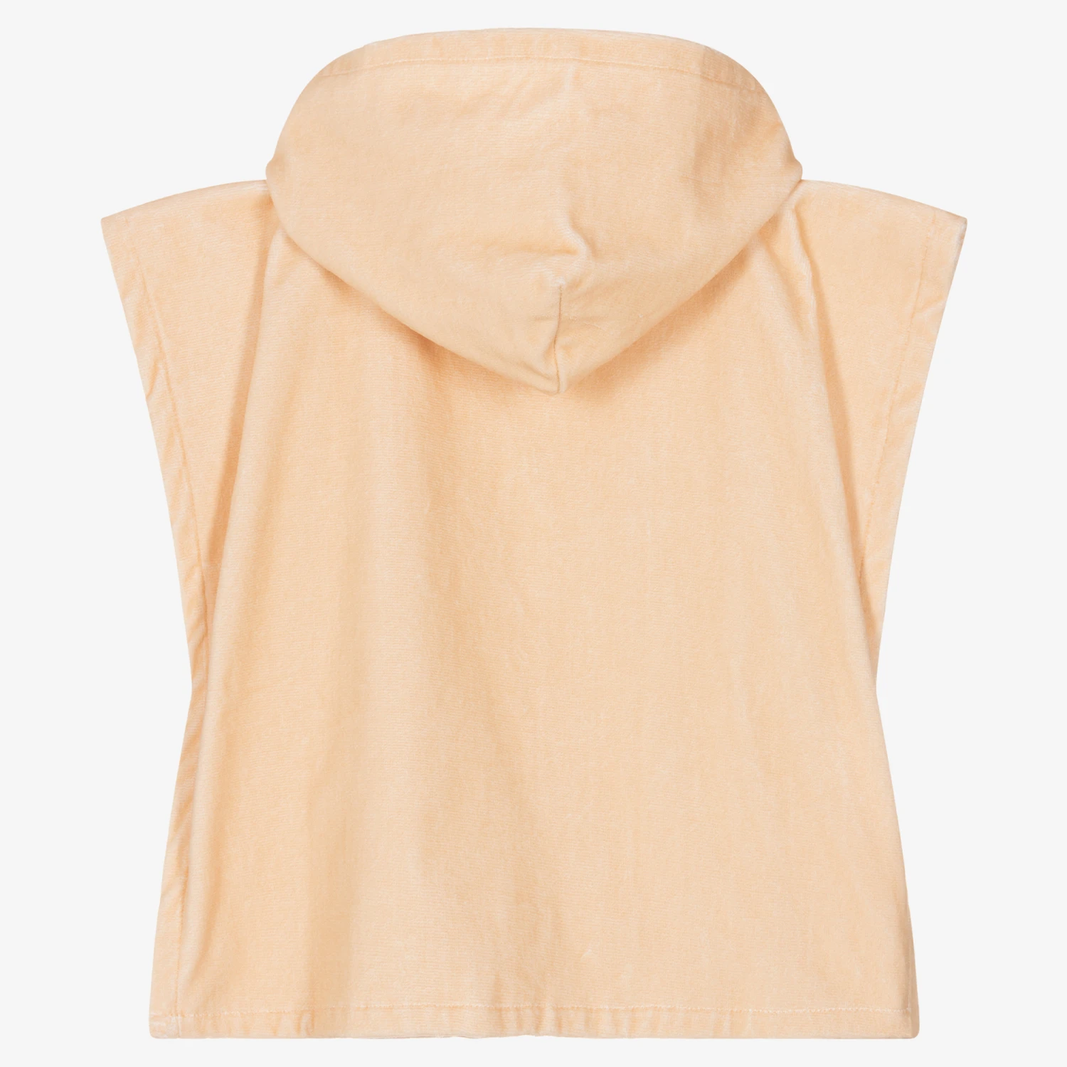 Stella McCartney Kids Girls Pink Hooded Towel 2 Stella McCartney Kids Girls Pink Hooded Towel - Image 2