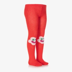 Stella McCartney Kids Girls Red Cotton Flower Tights -Deals Whimsy Collection Store stella mccartney kids girls red cotton flower tights 529678 4e6689675ab21e2e2f710e4bf7476d50669e40e6