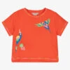 Stella McCartney Kids Girls Red Cotton & Linen Blouse