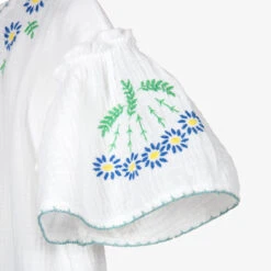 Stella McCartney Kids Girls White Embroidered Blouse -Deals Whimsy Collection Store stella mccartney kids girls white embroidered blouse 400622 67d6f2f71dff79164a3d472a04d3c09c0b2c584d