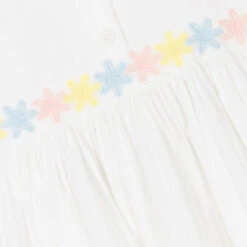 Stella McCartney Kids Girls White Organic Cotton Embroidered Dress -Deals Whimsy Collection Store stella mccartney kids girls white organic cotton embroidered dress 488446 9b7b9553ccf437397dd40901c41a142a7291e695