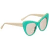 Stella McCartney Kids Green & Ivory Sunglasses