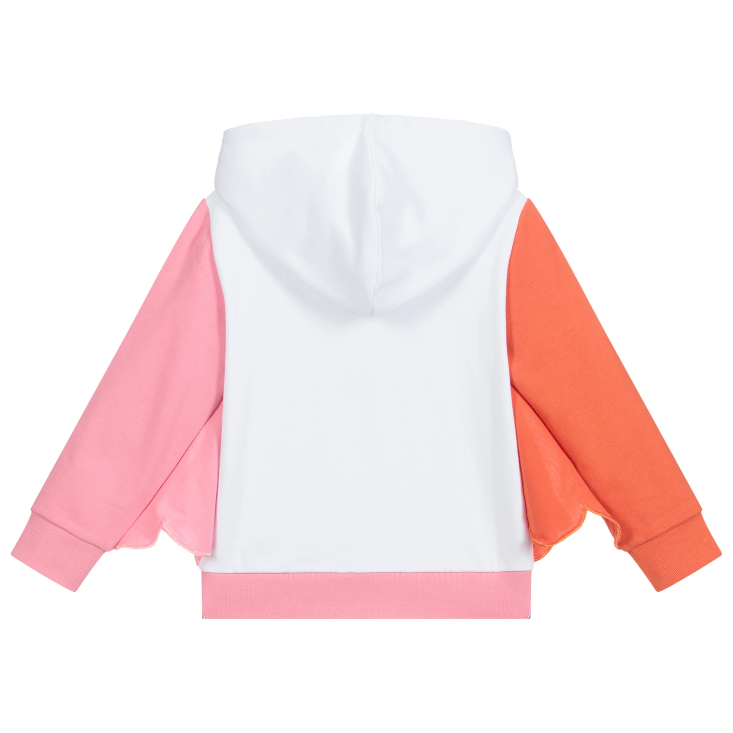 Stella McCartney Kids Pink & Orange Zip-up Top 2 Stella McCartney Kids Pink & Orange Zip-up Top - Image 2