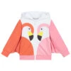 Stella McCartney Kids Pink & Orange Zip-up Top