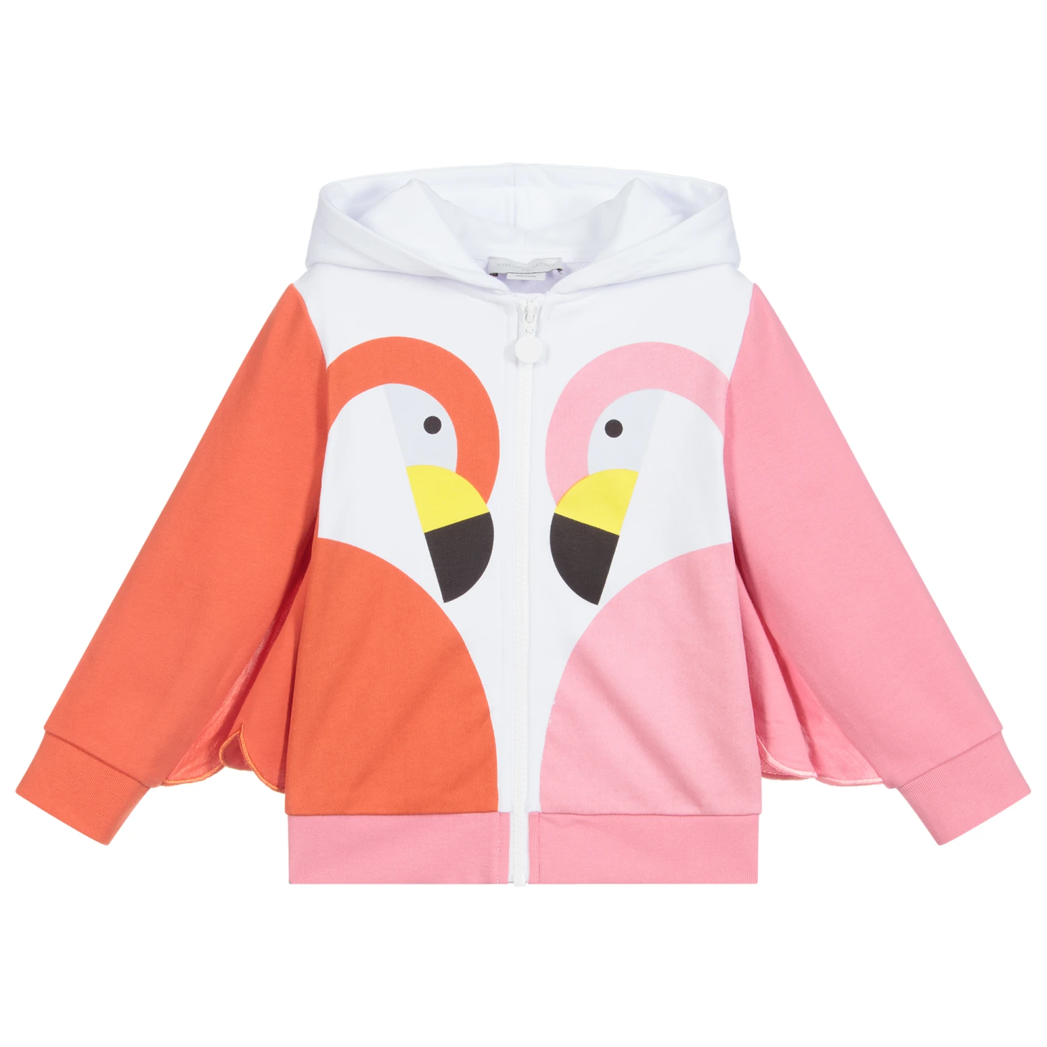 Stella McCartney Kids Pink & Orange Zip-up Top 1 Stella McCartney Kids Pink & Orange Zip-up Top