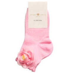 Story Loris Girls Pink Socks With Floral Appliqué -Deals Whimsy Collection Store story loris girls pink socks with floral applique 146612 a97b923e510fd7f3f6ce757a1d0fa1fa1eaecdea