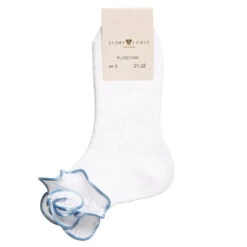 Story Loris Girls White & Sky Blue Ruffle Socks -Deals Whimsy Collection Store story loris girls white sky blue ruffle socks 146643 152b0074dd20d3904c3b93ca1a3e5eb115c308fe