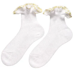 Story Loris Girls White Socks With Yellow Ribbon Ruffles -Deals Whimsy Collection Store story loris girls white socks with yellow ribbon ruffles 146663 a6b79007591178260255d002d11b0eb3b443f4f2