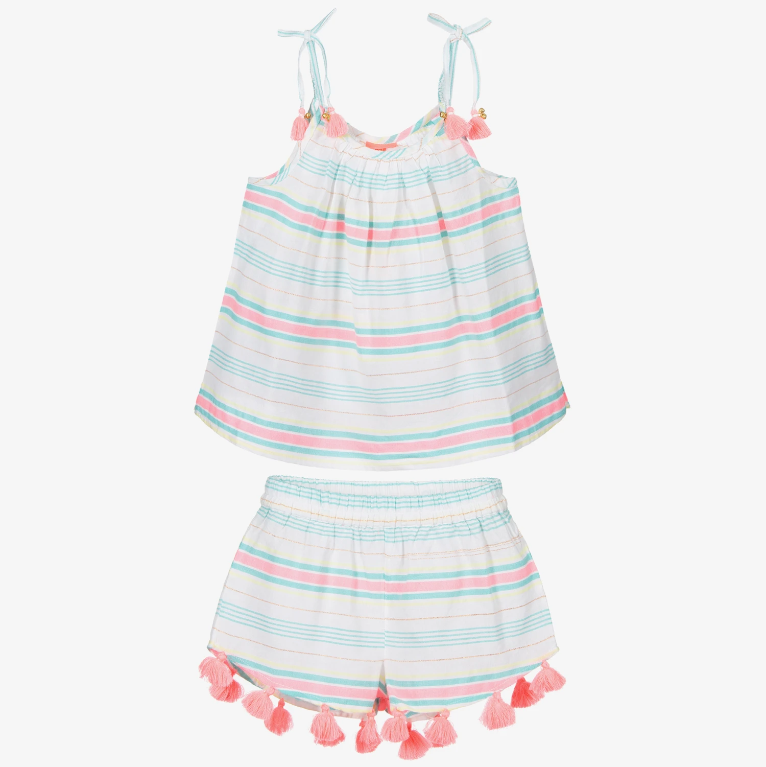 Sunuva Girls Cotton Shorts Set 2 Sunuva Girls Cotton Shorts Set - Image 2