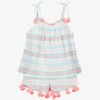 Sunuva Girls Cotton Shorts Set