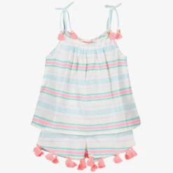 Sunuva Girls Cotton Shorts Set