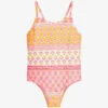 Sunuva Pink Print Swimsuit (UPF50+)