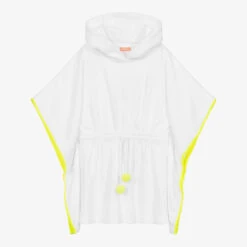 Sunuva White Cotton Towelling Kaftan