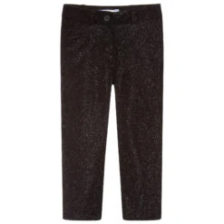 Tartine Et Chocolat Black Cotton Cord Trousers