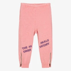 The Animals Observatory Pink Cotton Joggers