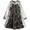 Trussardi Girls Floral Chiffon Dress