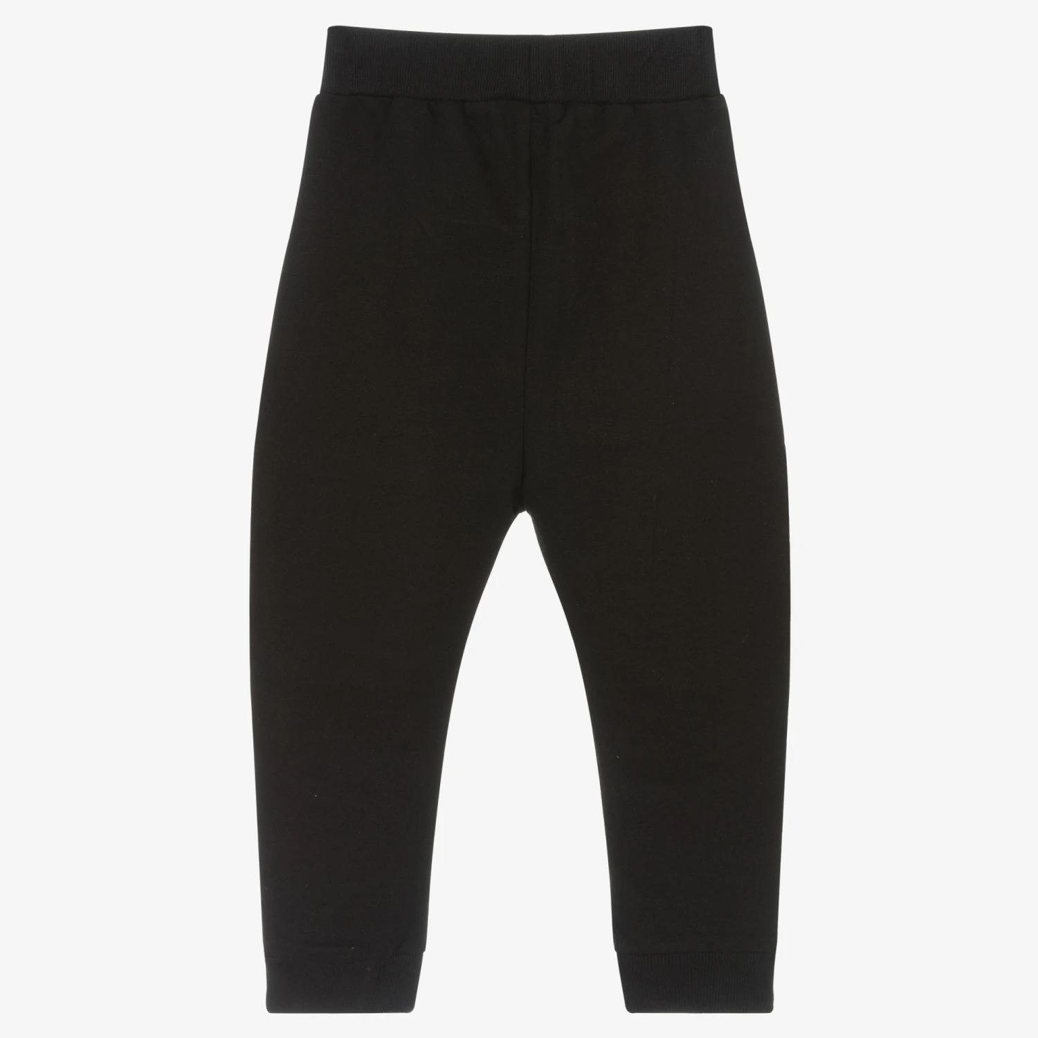 Turtledove London Black Organic Cotton Joggers 2 Turtledove London Black Organic Cotton Joggers - Image 2