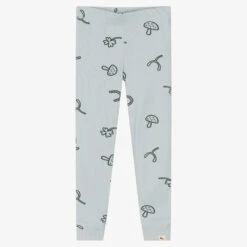 Turtledove London Blue Organic Cotton Leggings