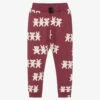 Turtledove London Red Organic Cotton Joggers