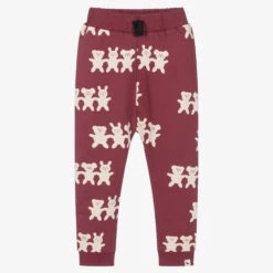Turtledove London Red Organic Cotton Joggers