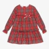 Tutto Piccolo Girls Red Tartan Dress