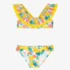 Tutto Piccolo Girls Yellow Fruit Bikini