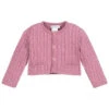 Tutto Piccolo Pink Knitted Cardigan