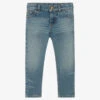 Versace Boys Mid-Blue Denim Jeans