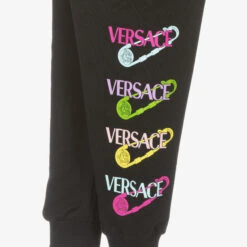 Versace Girls Black Cotton Logo Joggers -Deals Whimsy Collection Store versace girls black cotton logo joggers 476052 9d07a64fdffc989ebac36c51e1f1449c9820c2ce