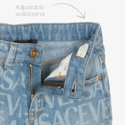 Versace Girls Washed Blue Logo Flared Jeans -Deals Whimsy Collection Store versace girls washed blue logo flared jeans 495202 b35b57363179008b19cf5ed455d028e749ad7ce7