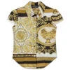 Versace Gold Barocco Mosaic Blouse