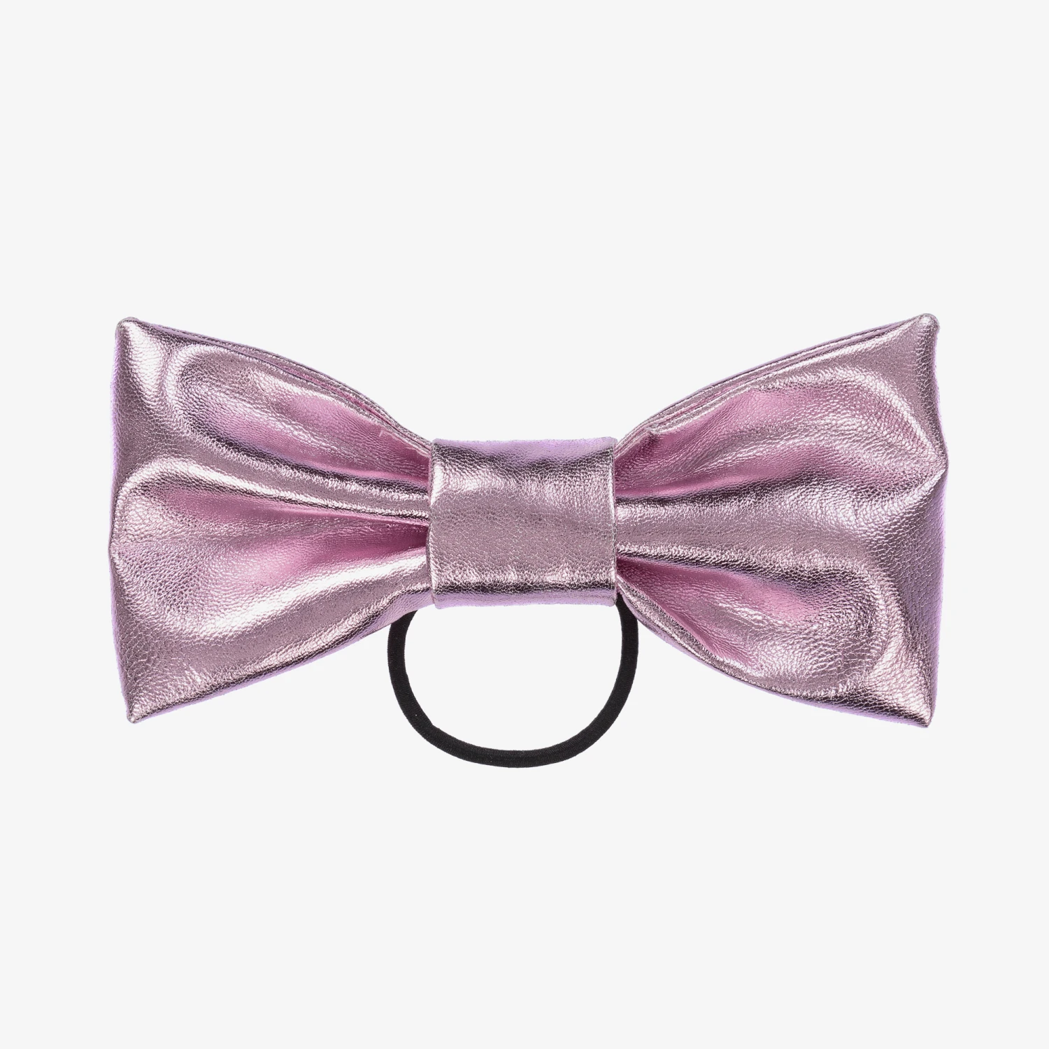 Wauw Capow By Bangbang Girls Metallic Purple Bow Hair Elastic (16cm) 1 Wauw Capow By Bangbang Girls Metallic Purple Bow Hair Elastic (16cm)