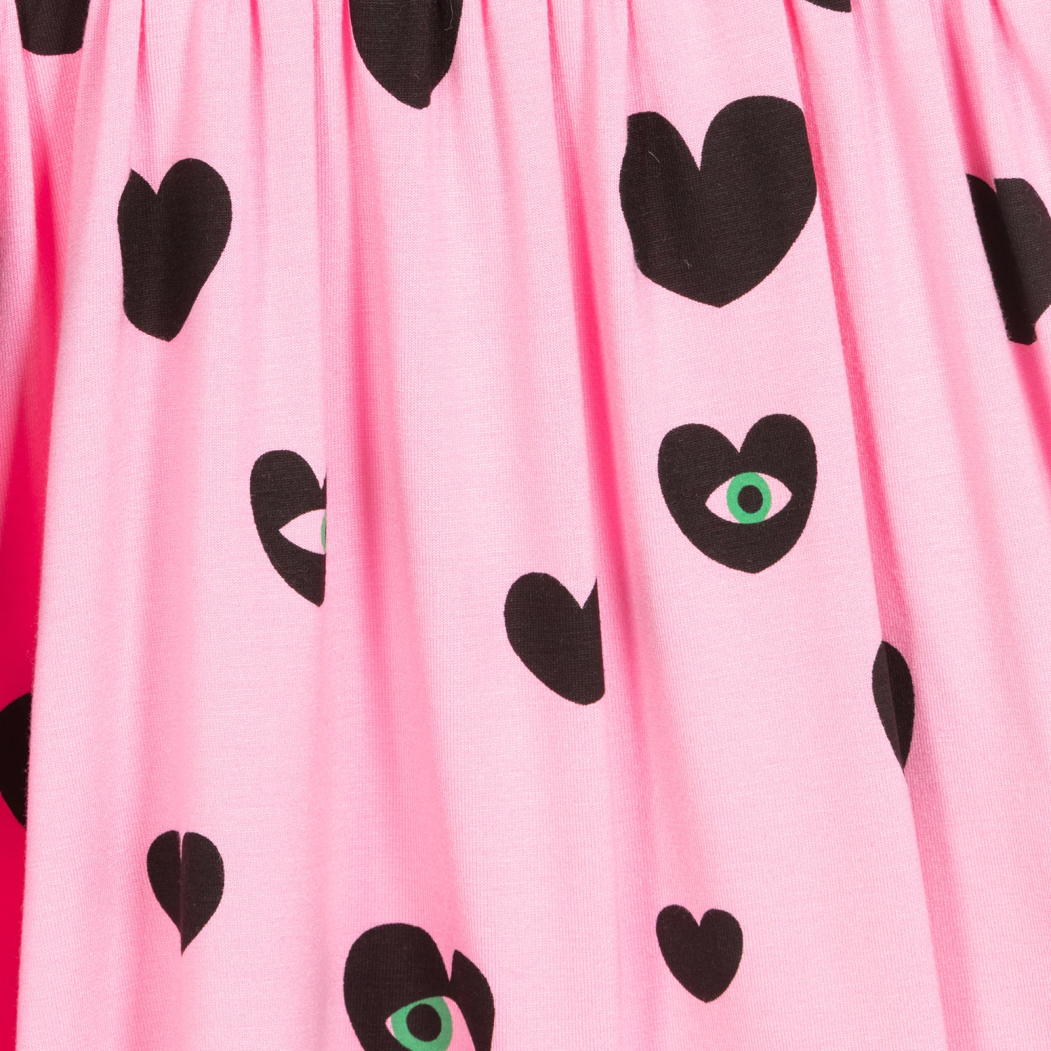 Wauw Capow By Bangbang Girls Pink Heart Top 4 Wauw Capow By Bangbang Girls Pink Heart Top - Image 4