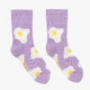 Wauw Capow By Bangbang Girls Purple Eggs Socks