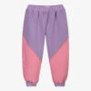 Wauw Capow By Bangbang Girls Purple & Pink Joggers