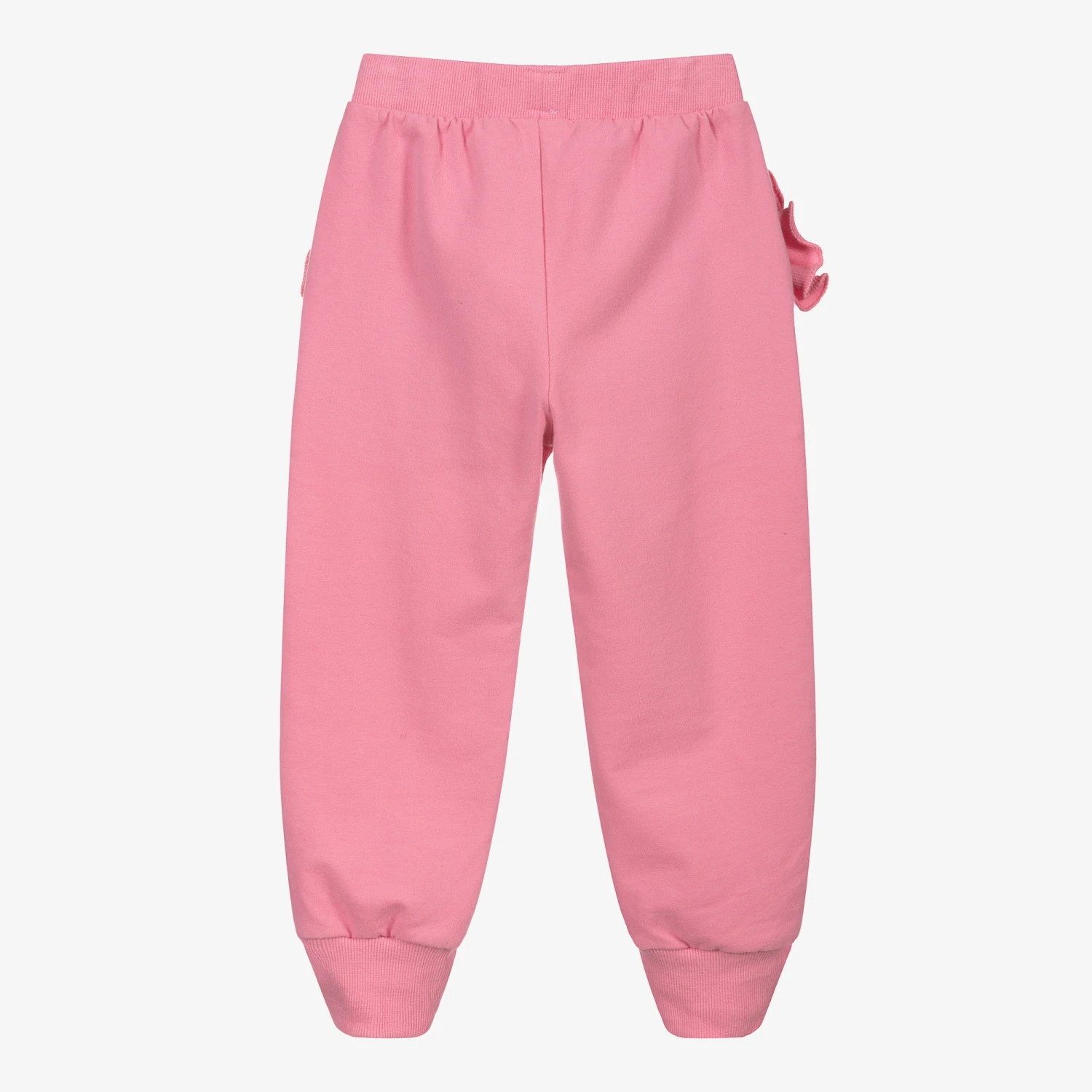 Wauw Capow By Bangbang Pink Organic Cotton Joggers 3 Wauw Capow By Bangbang Pink Organic Cotton Joggers - Image 3