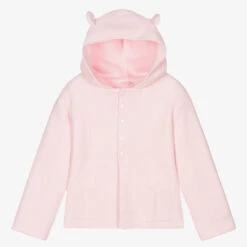 Wedoble Girls Pink Hooded Cardigan