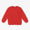 Wedoble Red Cotton Knit Cardigan