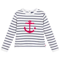 Week-end à La Mer Blue & White Striped Sweater