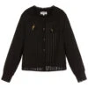 Zadig & Voltaire Zadig&Voltaire Girls Black Silk Blouse