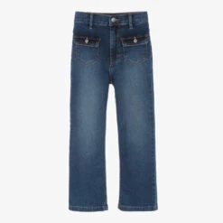 Zadig & Voltaire Zadig&Voltaire Girls Blue Flared Denim Jeans