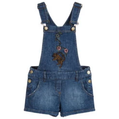 Zadig & Voltaire Zadig&Voltaire Girls Denim Shorts Dungarees