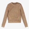 Zadig & Voltaire Zadig&Voltaire Girls Gold Knitted Sweater
