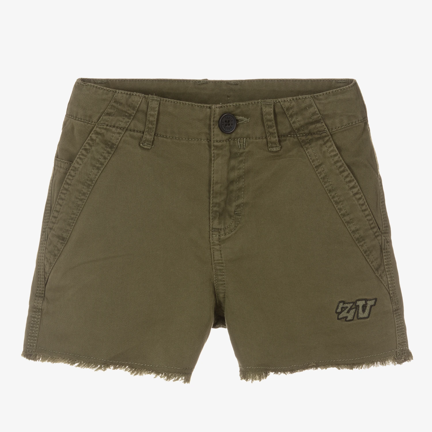 Zadig & Voltaire Zadig&Voltaire Girls Green Cotton Shorts 1 Zadig & Voltaire Zadig&Voltaire Girls Green Cotton Shorts