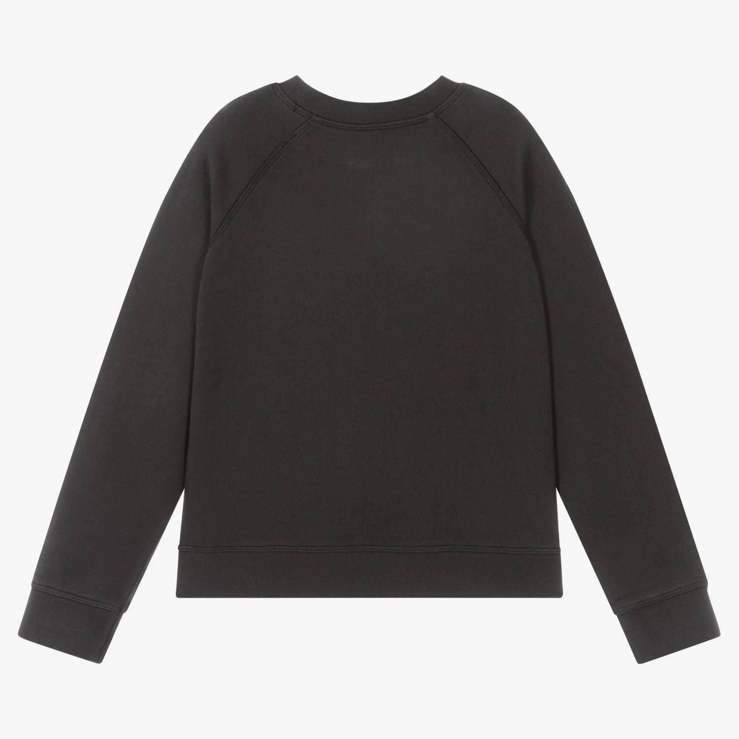 Zadig & Voltaire Zadig&Voltaire Girls Washed Black Sweatshirt 3 Zadig & Voltaire Zadig&Voltaire Girls Washed Black Sweatshirt - Image 3