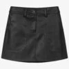 Zadig & Voltaire Zadig&Voltaire Black Faux Leather Skirt