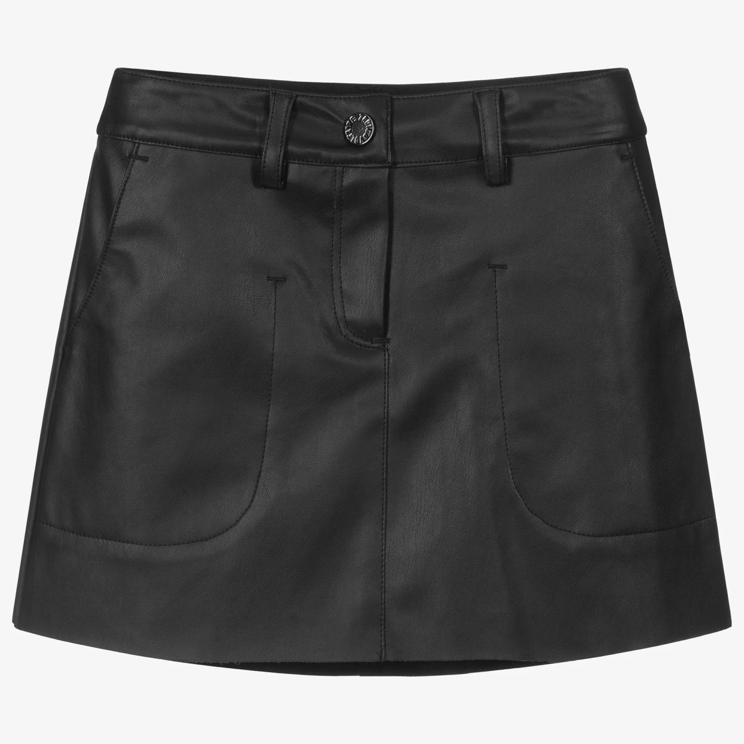 Zadig & Voltaire Zadig&Voltaire Black Faux Leather Skirt 1 Zadig & Voltaire Zadig&Voltaire Black Faux Leather Skirt